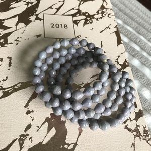 Paper Bead Coiled Bracelet
